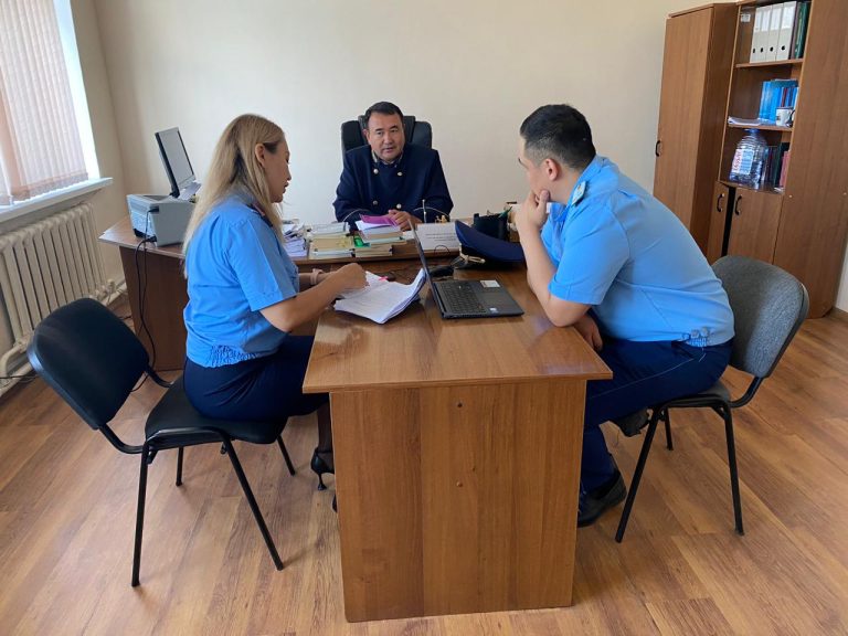 В Уйгурском районе обсудили вопросы представлений службы пробации в суд