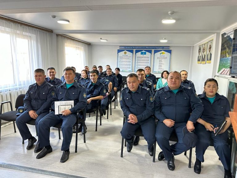 ҚАЖ ҚЫЗМЕТКЕРЛЕРІНЕ ТҰМАУҒА ҚАРСЫ ЕКПЕ САЛЫНДЫ