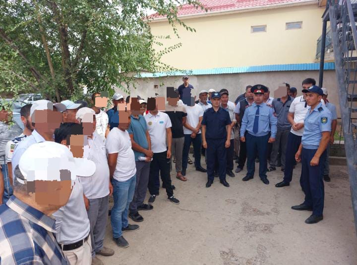 Сотталғандар арасында түсіндірме жұмысы жүргізілді