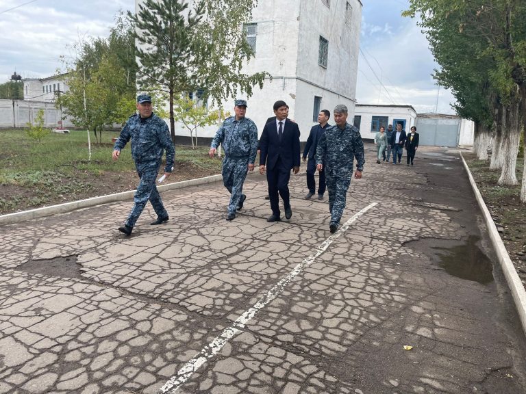 Учреждения ДУИС Астаны посетил заместитель акима г. Астаны