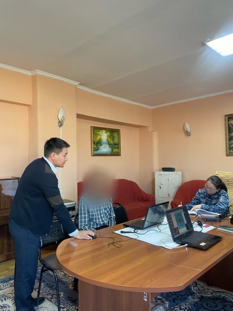 Сотталған азаматтар арасында «Ақ сұңқар психодиагностикалық» тесті өтті