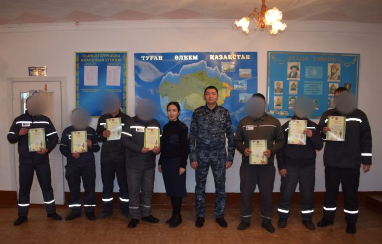 Карту родного края, географическую карту области нарисовал акмолинский осуждённый