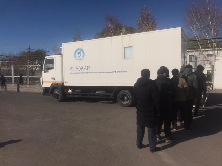 Елордалық №3 қауіпсіздігі төмен мекемесінде сотталғандар медициналық тексеруден өтті