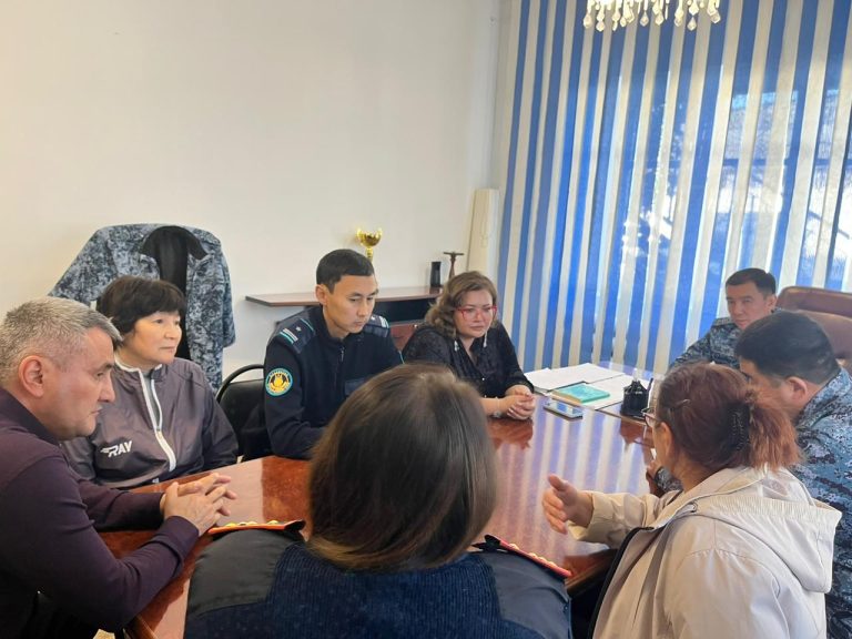 Рабочее совещание в столичной колонии