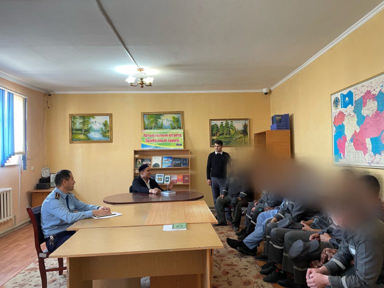 Шаруашылық қызметіне қалдырылған сотталған азаматтарға түсіндірме жұмыстары жүргізілді