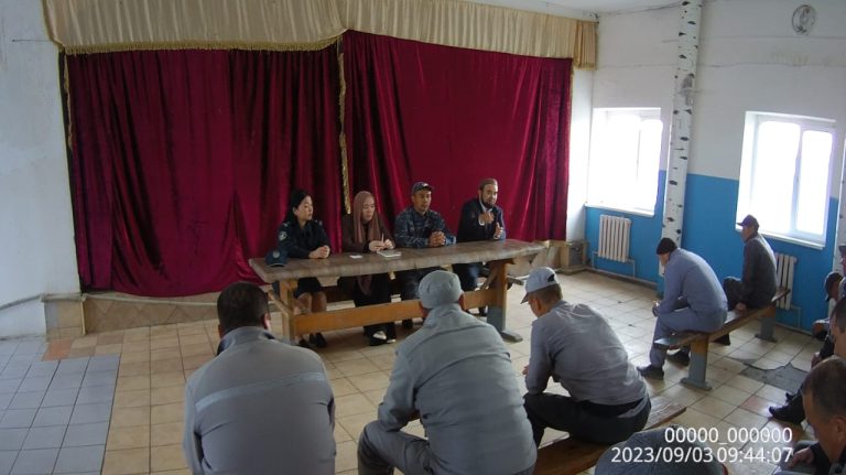 ЖАЗАСЫН ӨТЕУШІ СОТТАЛҒАНДАР АРАСЫНДА ТЕРІС НИЕТТІ ІС-ӘРЕКЕТТЕРДІ БОЛДЫРМАУ