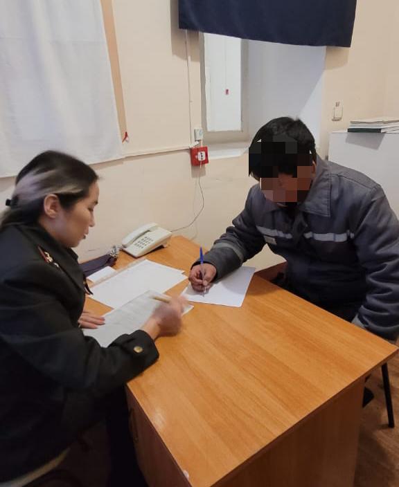 Қалалық колонияда сотталғандарды құжаттандыру