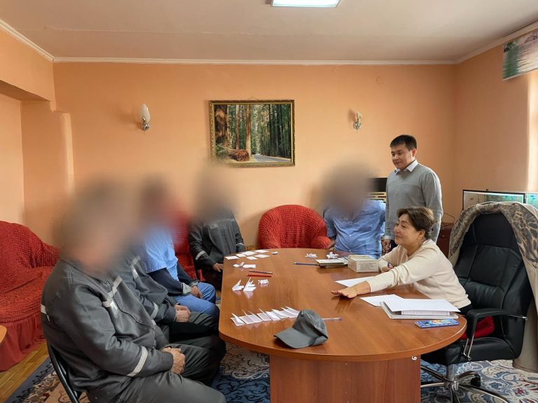 Сотталған азаматтар психолог маманымен кездесті