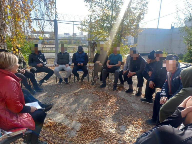 Елордалық колонияның психологтары сотталғандар арасында сауықтыру жаттығуларын өткізді