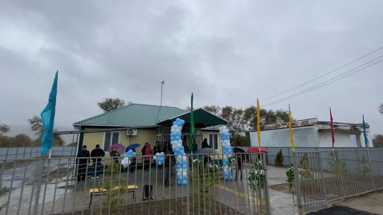 Көксу ауданында 4 бірдей блокты-модульді медициналық пунк ашылды