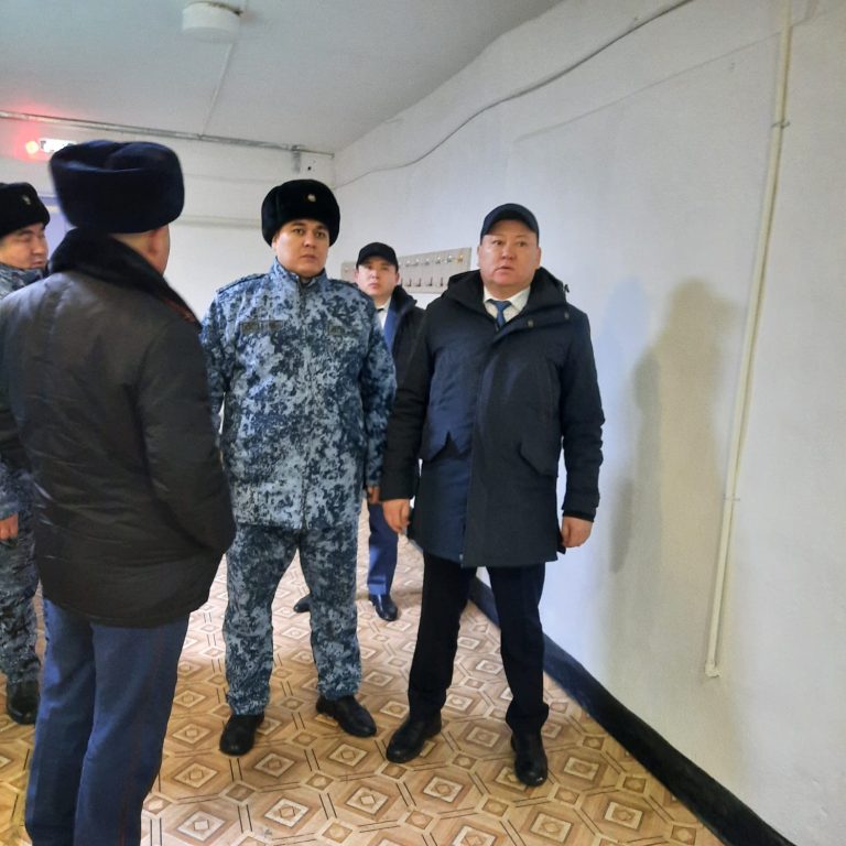 Учреждение №2 столичного Департамента уголовно исполнительной системы посетил первый заместитель прокурора Акмолинской области