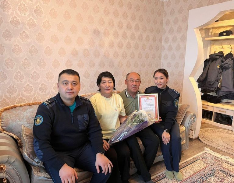 Абай облысының үздік ҚАЖ қызметкерлерінің ата-аналарына алғыс жарияланды