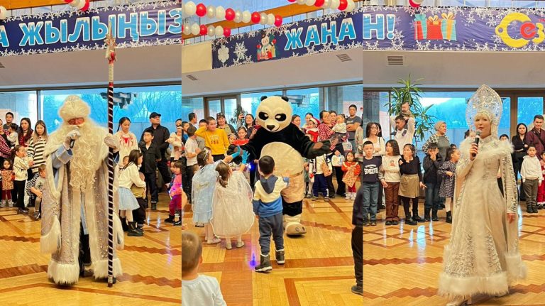 Сказочный праздник для детей организовал ДУИС города Алматы