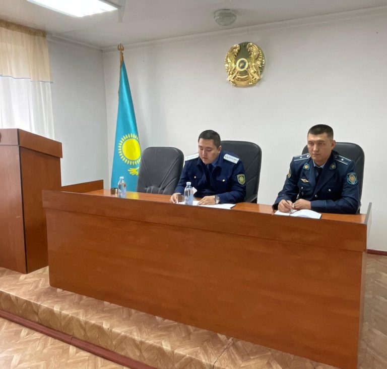 Жетісу облысының ҚАЖ қызметкерлері прокуратура өкілдерімен жұмыс кездесуін өткізді