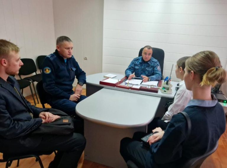 Выпускники Степногорского горно-технического колледжа побывали в учреждении №4 акмолинского ДУИС