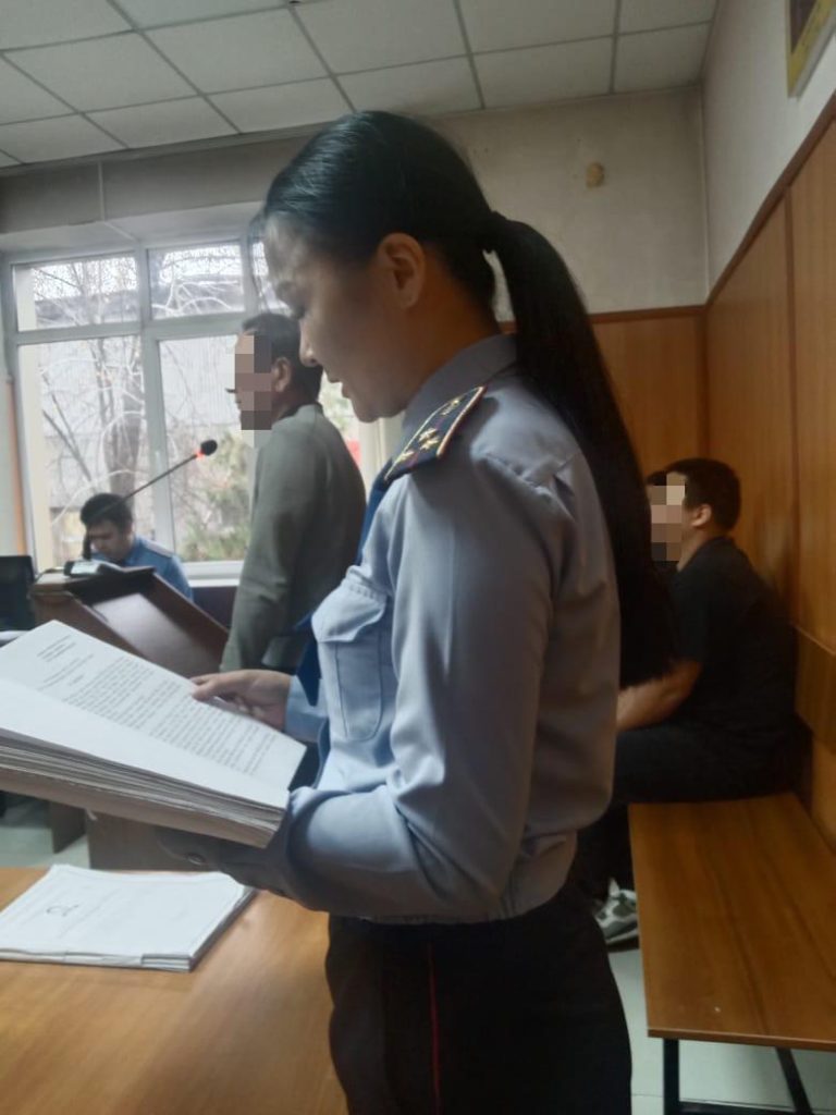 Открытое судебное заседание провели в Алматинской области