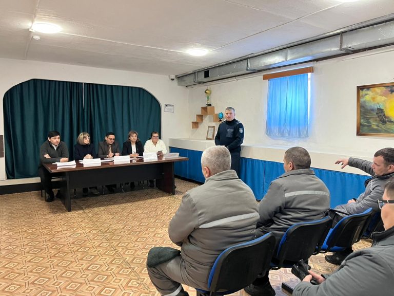 В колонии Астаны организована юридическая консультация