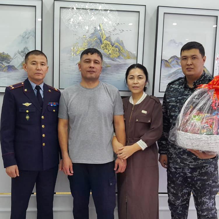 Қызылорда облысы бойынша ҚАЖ департаменті №60 мекемесі жаңа жылмен құттықтады