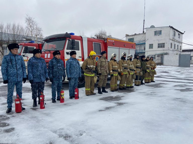 «Астаналық колонияда өрт-техникалық сабақ өткізілді»