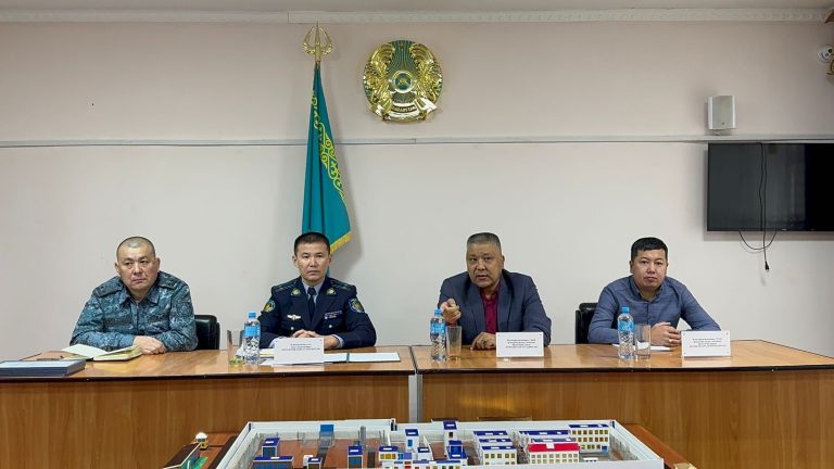 ҚАЖ департаментінің мекемесінде жедел кеңес өтті