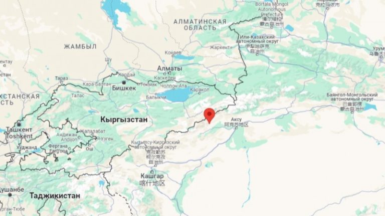Қырғызстан мен Қытай шекарасында 4,6 балдық жер сілкінісі болды