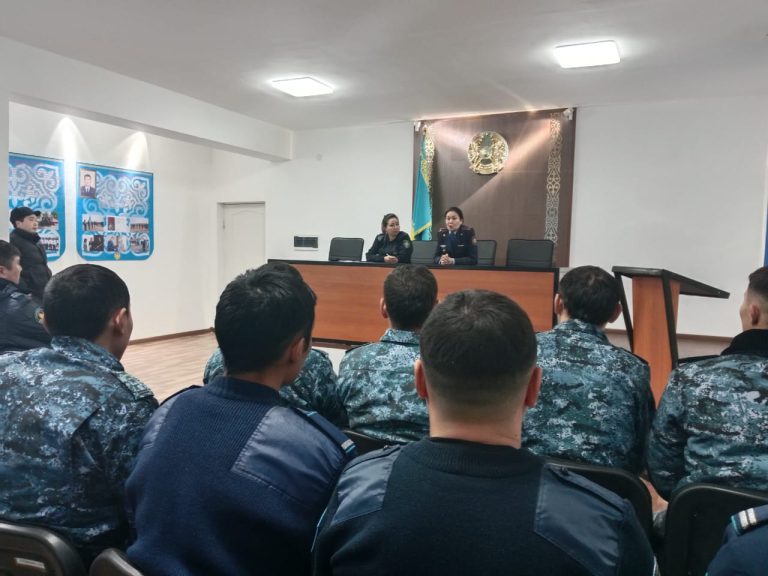 В Алматинской области с сотрудниками УИС проведена рабочая встреча