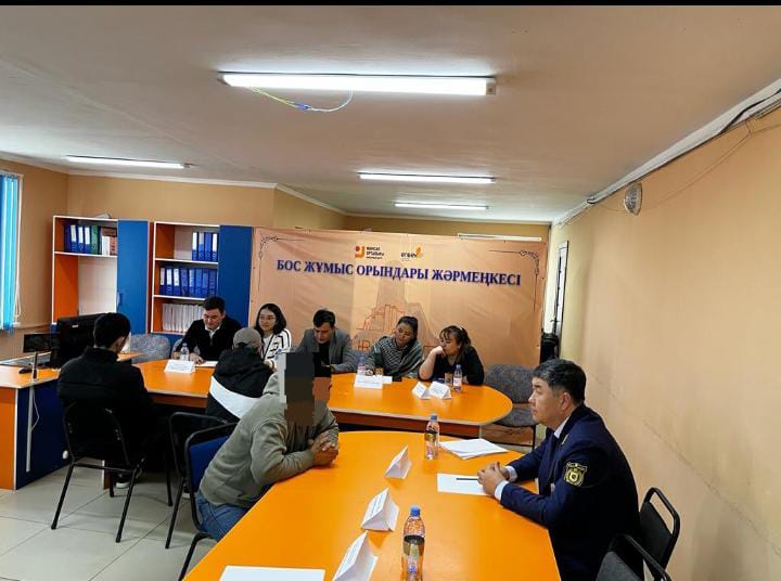 Он сотталған жұмысқа жолдама алды