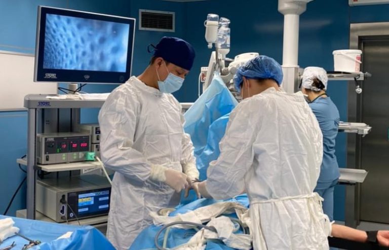 Врачи ГБСНП провели операцию по удалению эхинококковой кисты и желчного пузыря гигантских размеров