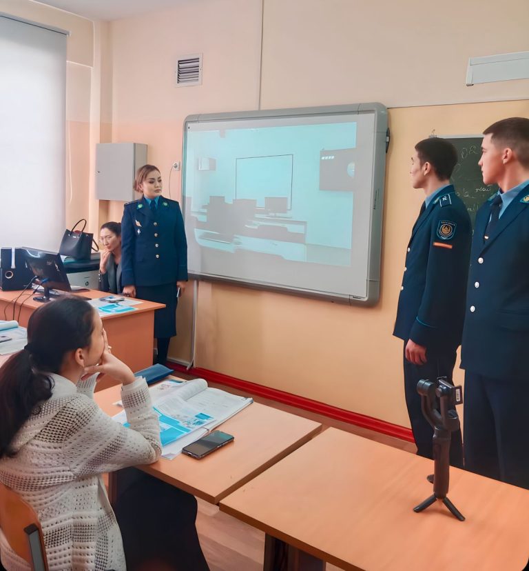 Алматинский ДУИС активно проводят профориентационную работу