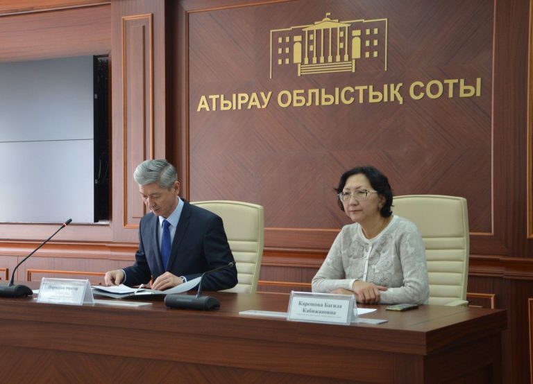 Атырау соттары жаңа судьялармен толықты