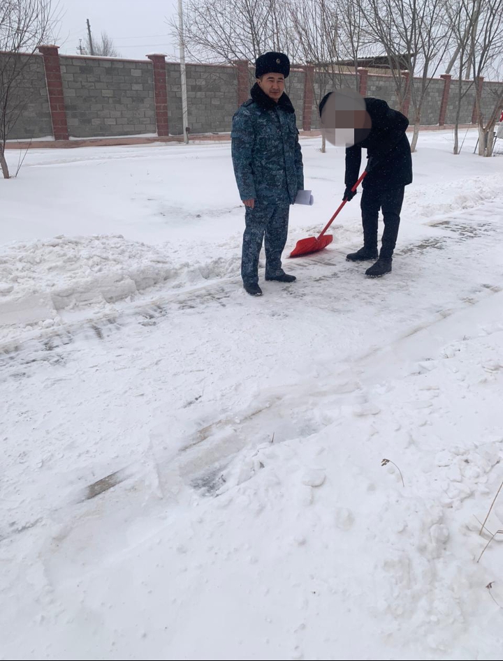 Қоғамдық жұмысқа тартылған азаматтар