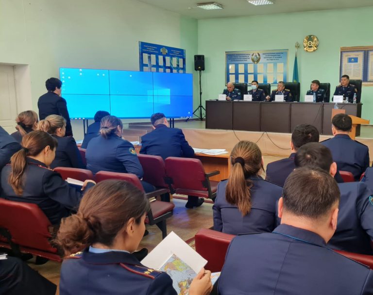 В ДУИС ПО г.АЛМАТЫ, АЛМАТИНСКОЙ ОБЛАСТИ И ОБЛАСТИ ЖЕТІСУ ПОДВЕЛИ ИТОГИ 2023 ГОДА