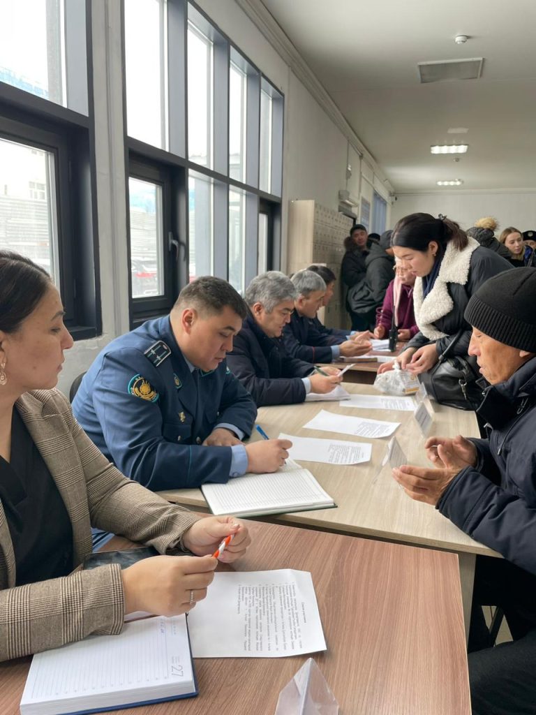 Руководством столичного ДУИС осуществлен прием граждан