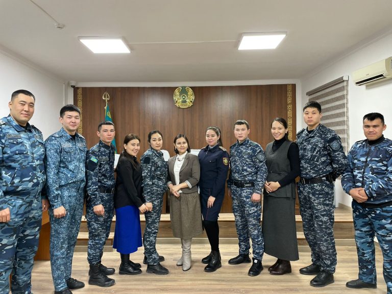 Жеке құрам қызметкерлері психологиялық тренингке қатысты