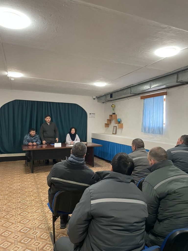 В колонии Астаны организована юридическая консультация