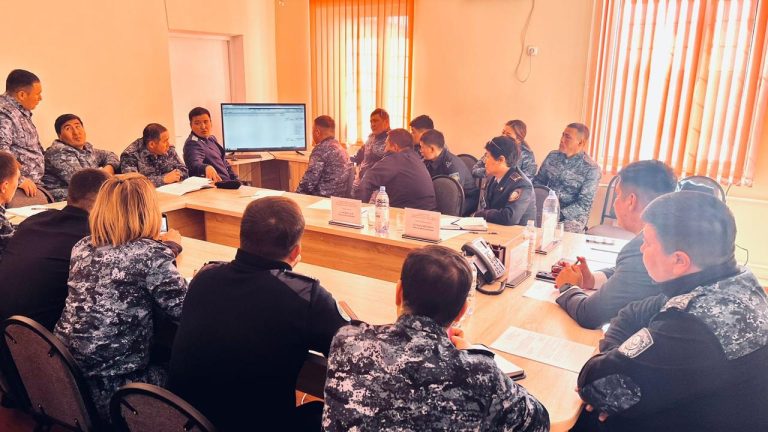 В Департаменте УИС по г.Алматы, Алматинской области и области Жетісу был проведен обучающий семинар-совещание