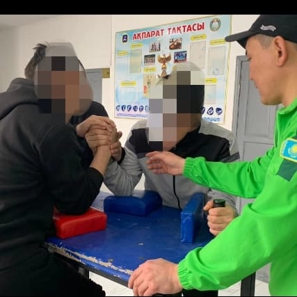 «Наркескен» спорттық клубының ұйымдастыруымен өткізілген спорттық шараға пробация есебіндегі сотталғандар қатысты