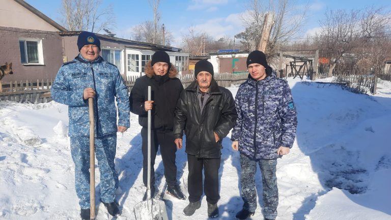 Сотрудники учреждения №2 Департамента УИС по городу Астана продолжили марафон добрых дел