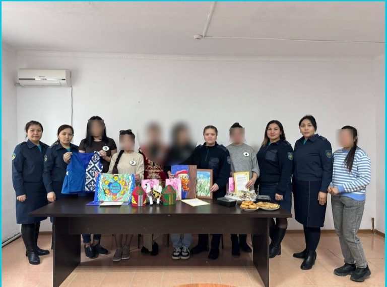 Есепте тұрған азаматшалар арасында «Қолөнер» сайысы өткізілді