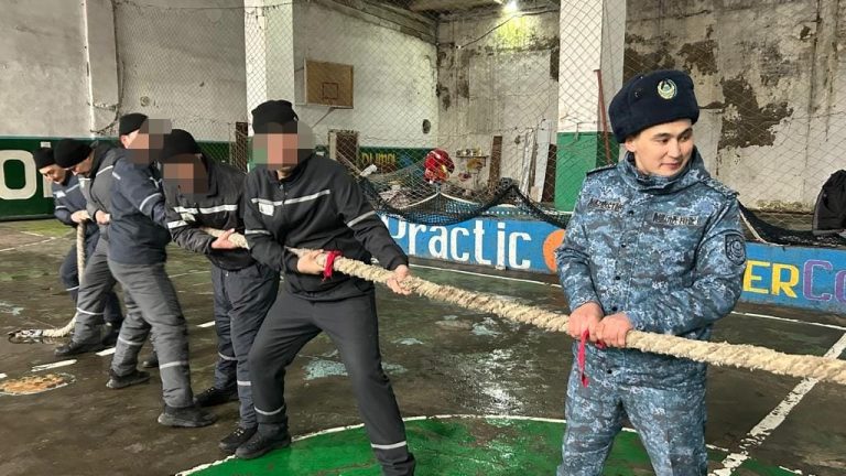 В области Абай среди осужденных провели «День нациальных видов спорта