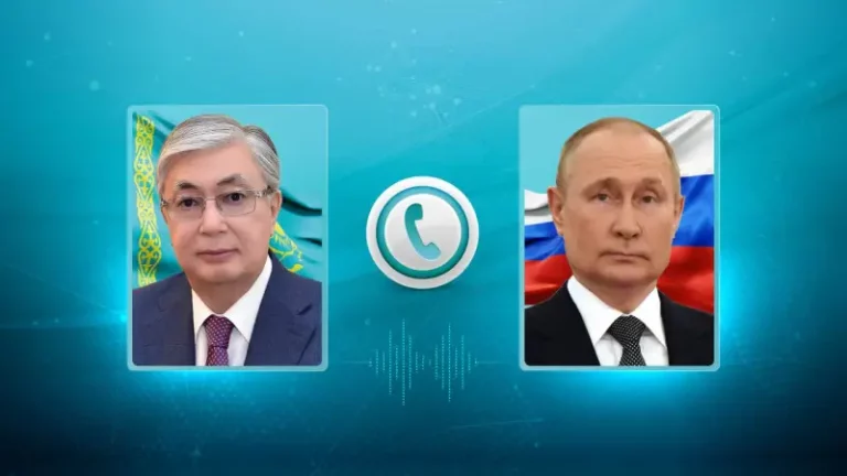 Қасым-Жомарт Тоқаев Путинді сайлаудағы жеңісімен құттықтады