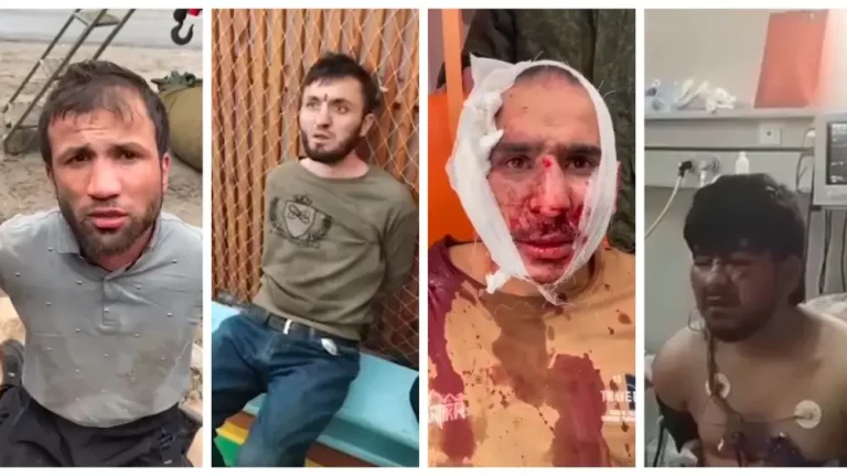 «Крокустағы» терактіге күдіктілерден жауап алу сәті түсірілген видео жарияланды