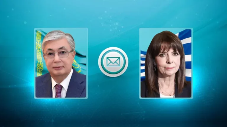 Тоқаев Грек Республикасының президентіне құттықтау жеделхатын жолдады