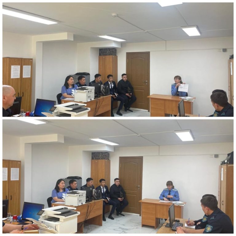 О встрече с прокурором ДКПСиСУ ГП РК по городу Астана