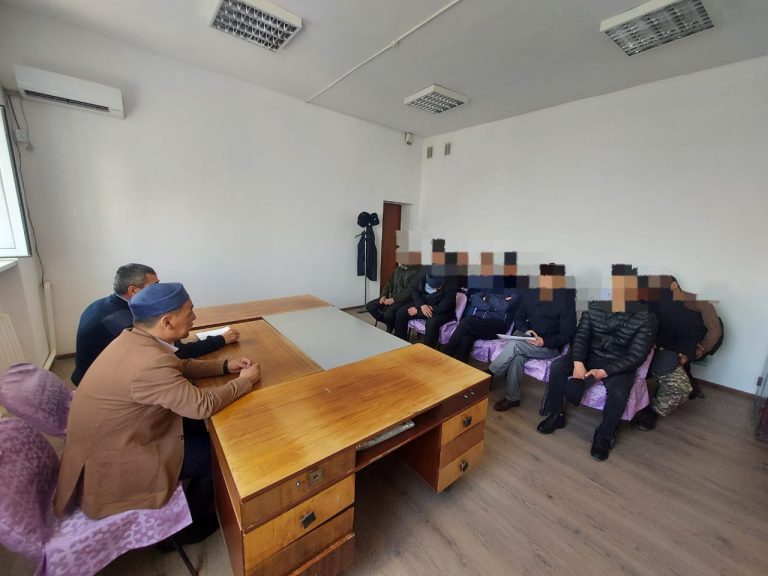 Арал ауданының орталық мешітінің наиб имамы аудандық пробация есебіндегі тұлғалармен кездесті
