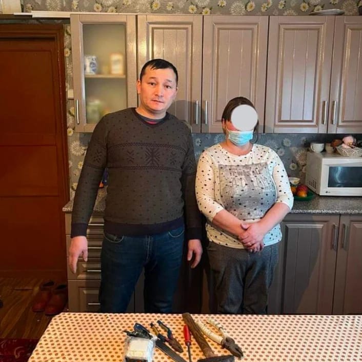 Сотрудники акмолинской службы пробации во время пришли на помощь