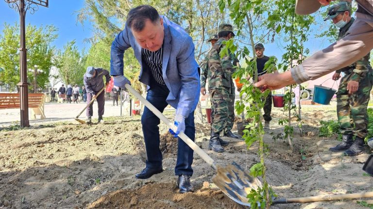ЖАНАКОРГАНЦЫ ПРИНИМАЮТ АКТИВНОЕ УЧАСТИЕ В НЕДЕЛЕ «ЖАСЫЛ АЙМАҚ»