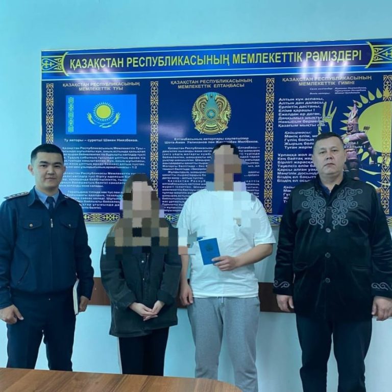 Қызылорда облысында сотталған азамат заңды некеге тұрды