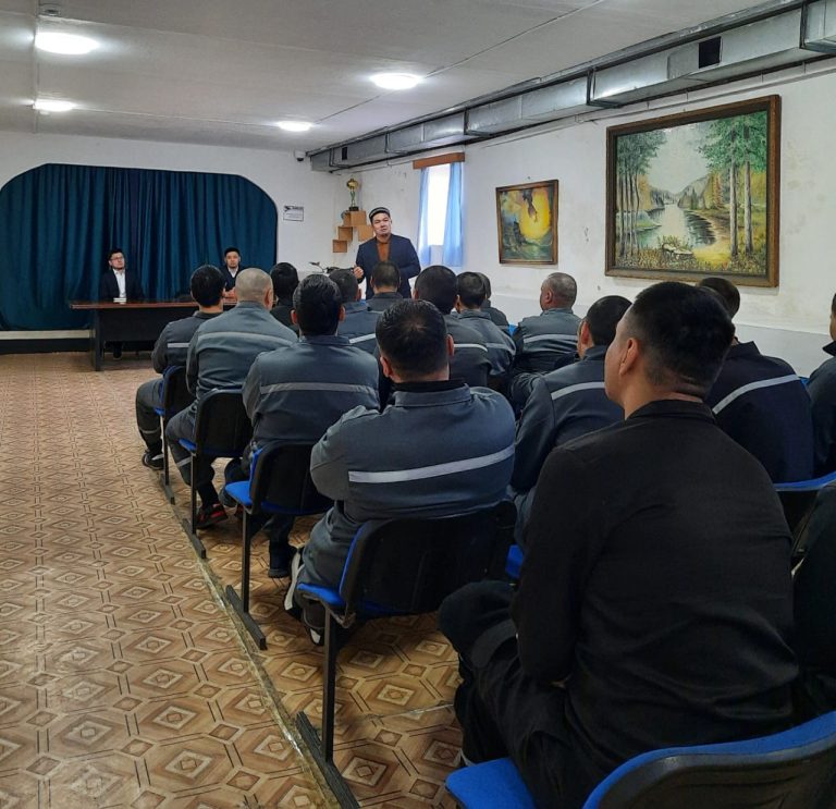 Елордалық түрмедегі сотталғандарға Діни ілім алу туралы дәріс сабағы өтті