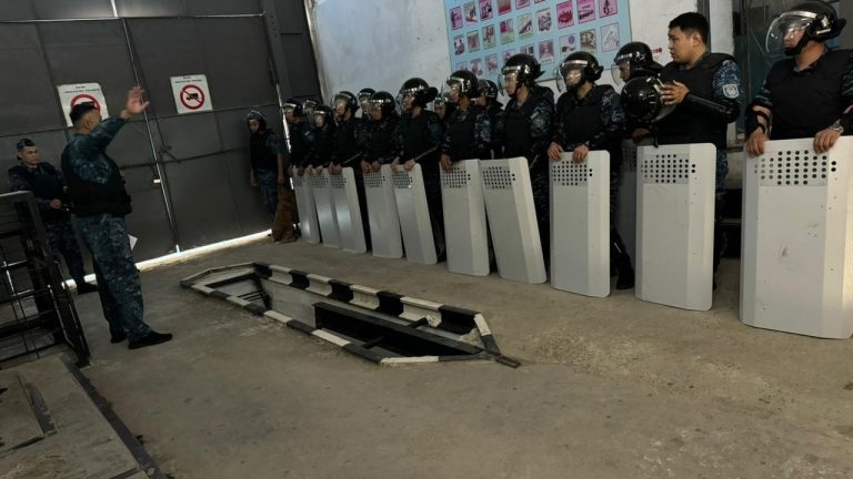 Жеке құрамның кәсіби шеберлігі шыңдалды